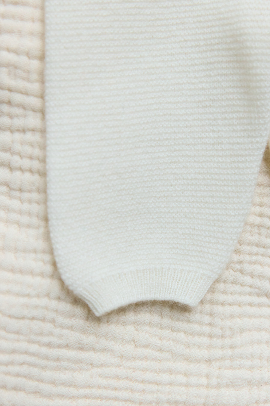 Tartine et Chocolat Hosszú ujjú együttes - Nacre