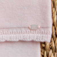 Tartine et Chocolat Hosszú ujjú együttes - Rose pâle col volanté