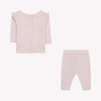 Tartine et Chocolat Hosszú ujjú együttes - Rose pâle