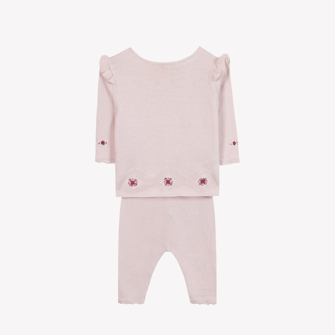 Tartine et Chocolat Hosszú ujjú együttes - Rose pâle