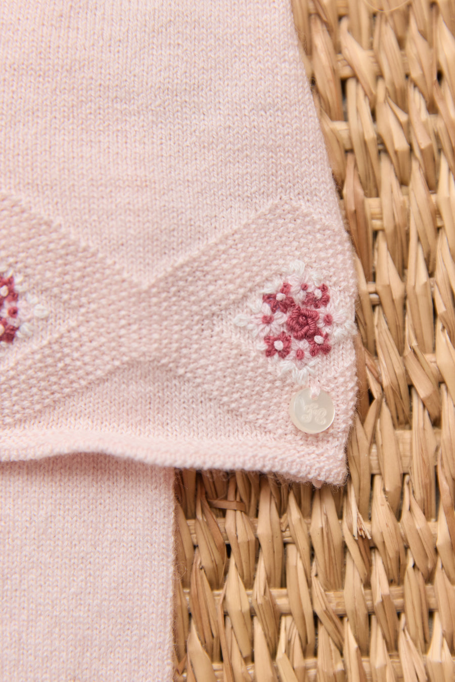 Tartine et Chocolat Hosszú ujjú együttes - Rose pâle