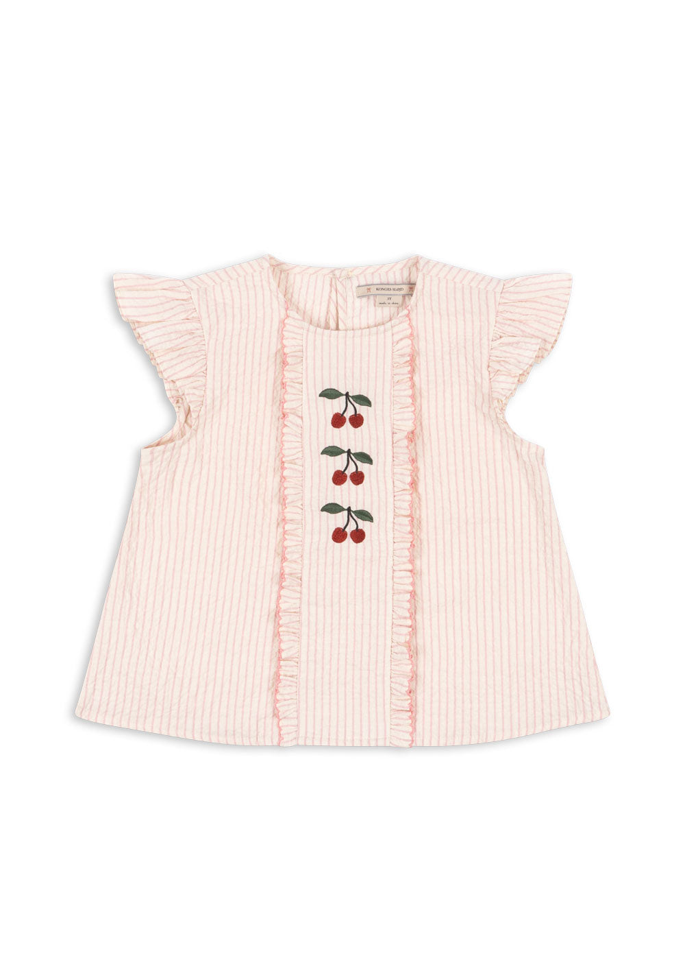 Konges Sløjd® Ellie Fodros felső - Peony Stripe