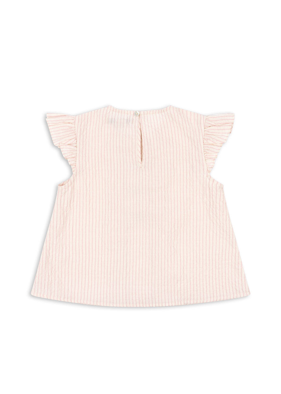 Konges Sløjd® Ellie Fodros felső - Peony Stripe