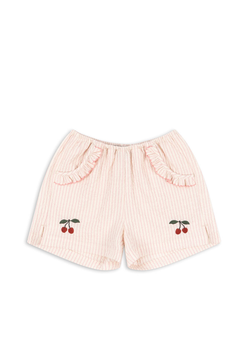 Konges Sløjd® Ellie fodros rövidnadrág - Peony Stripe