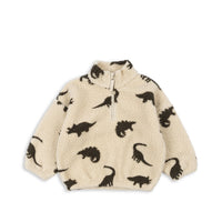 Konges Sløjd Jody Teddy Pulóver - Dino Silhouette