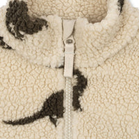 Konges Sløjd Jody Teddy Pulóver - Dino Silhouette