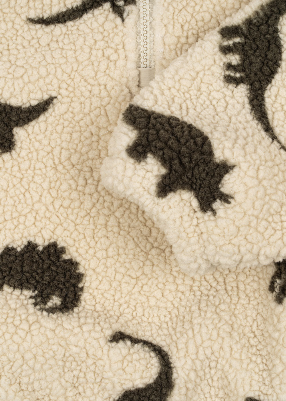 Konges Sløjd Jody Teddy Pulóver - Dino Silhouette