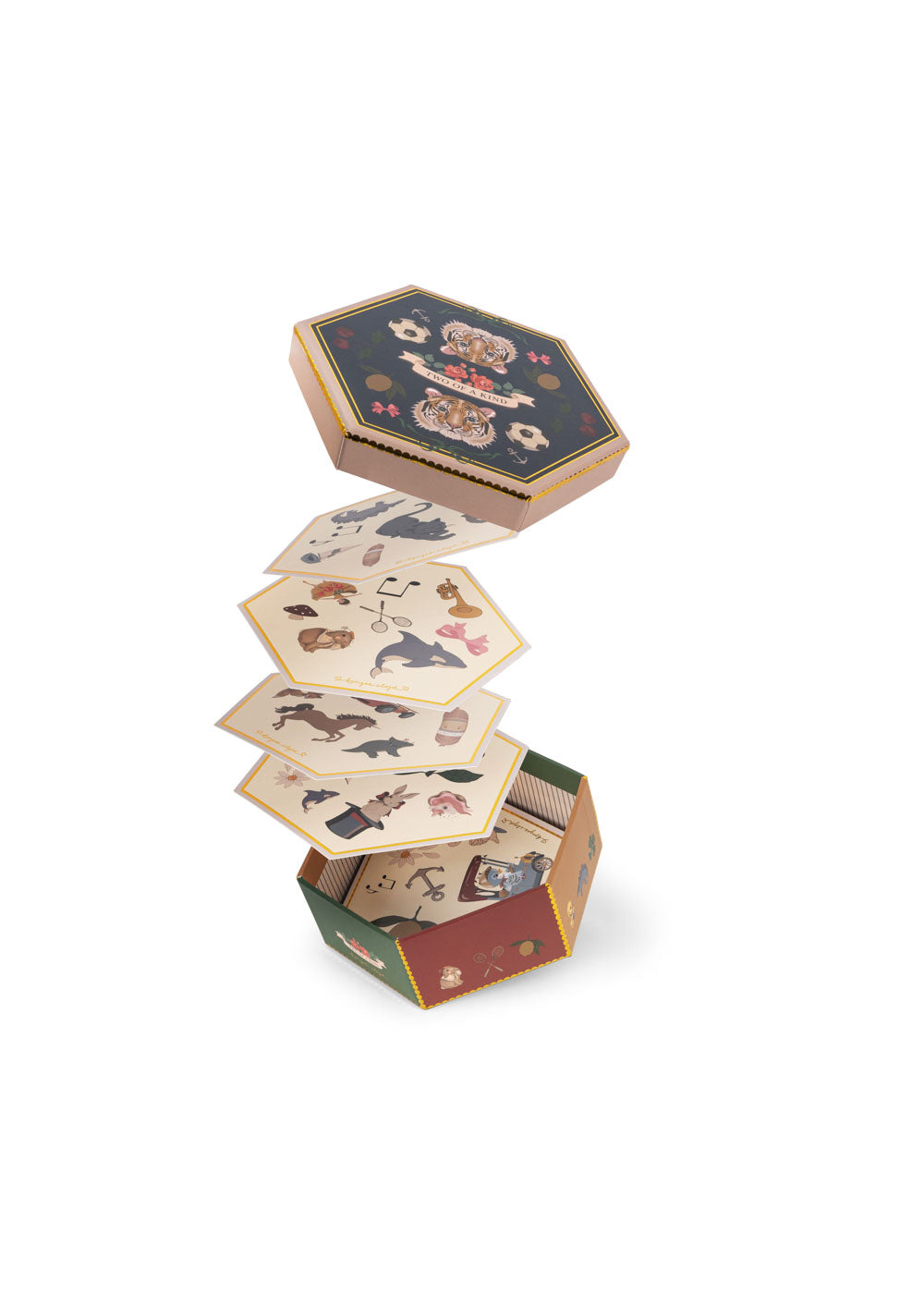 Konges Sløjd Kártyajáték - Two of a kind - Multi