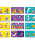 Djeco Párosító puzzle - Ellentétek, 24 db-os - Opposites