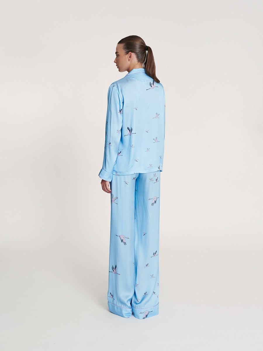 Pelso® KAALI Pizsama - Kék/Darvak - Pelso - Felnőtt ruházat - OduStore