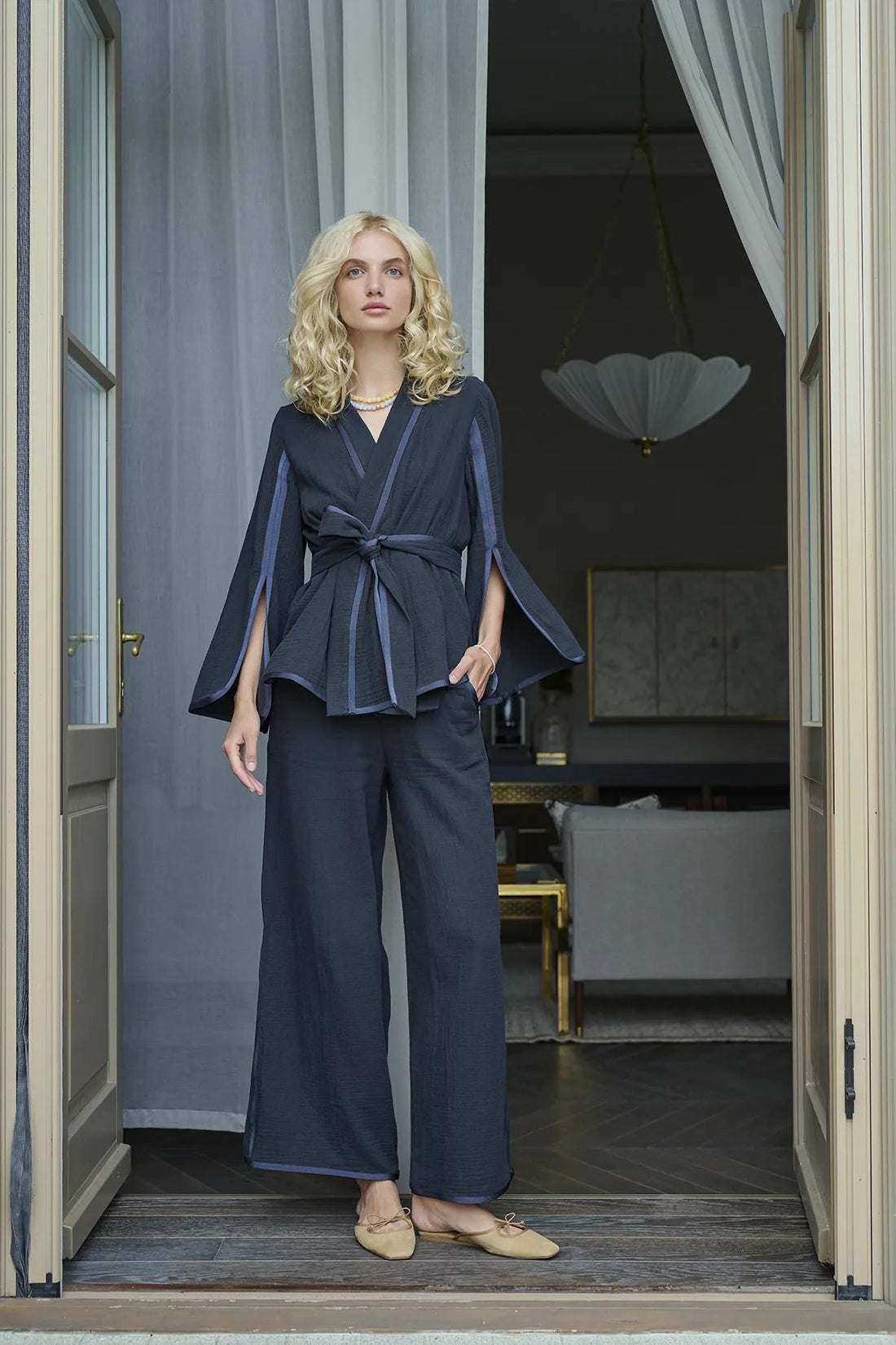 Pelso® Liget Kimono szett - Summer Night black - Pelso - Felnőtt ruházat - OduStore