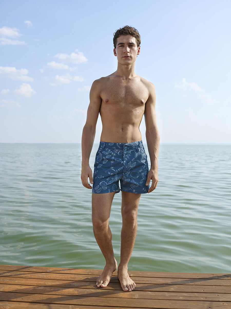 Pelso Milo Swim Short - Cobalt