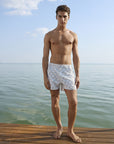 Pelso Milo Swim Short - Aquabloom Sketch