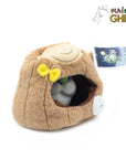 Totoro plush in a tree trunk - My Neighbor Totoro