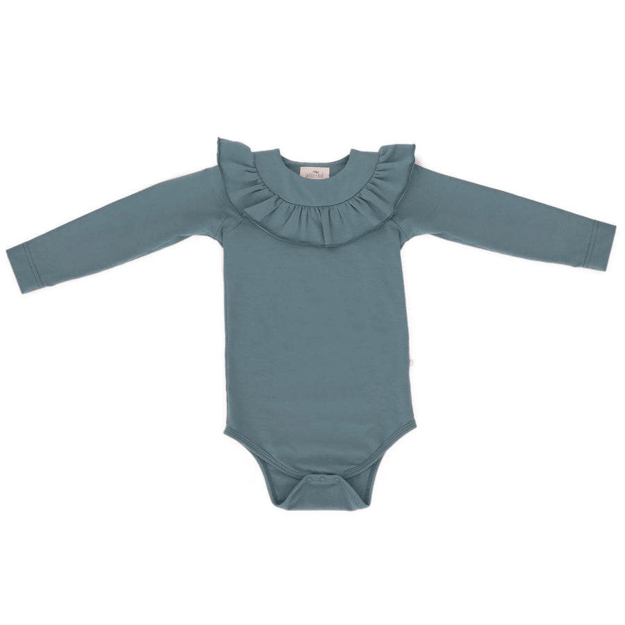 Petit Leaf® Fodros body - Old blue - OduStore - Body, napozó - Petite Leaf