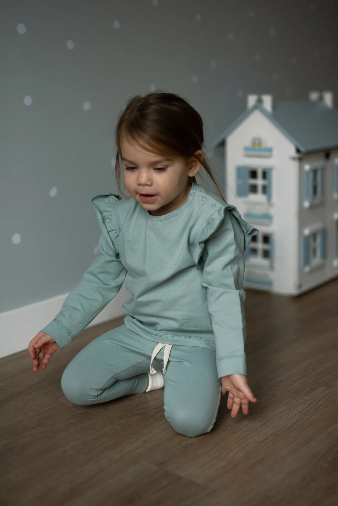 Petite Leaf® Basic nadrág - Sage - Petite Leaf - Nadrágok és Rövidnadrágok