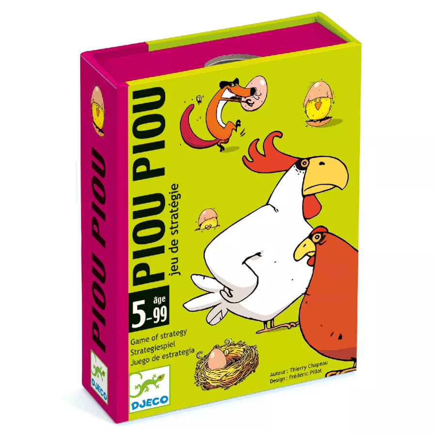 Djecko ® tojás gyűjtögető kártyajáték- Piou Piou
