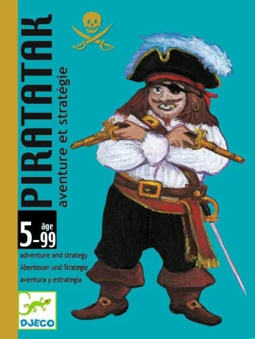 Djeco® Piratatak - gyűjtögetős kártyajáték