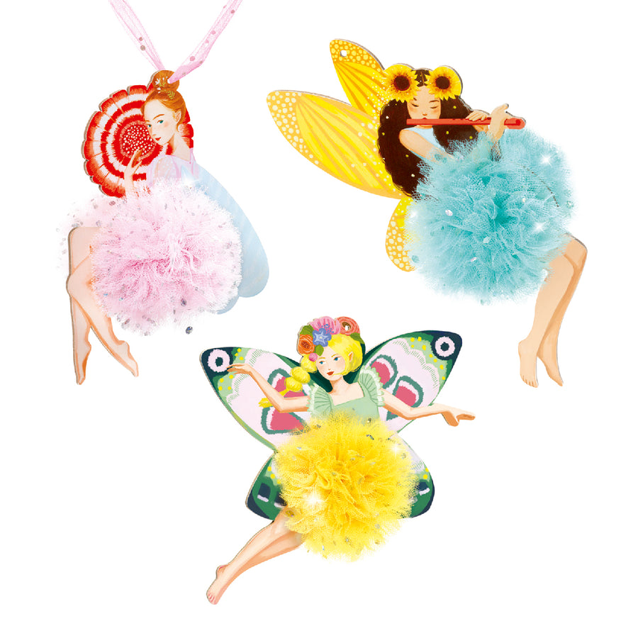 Djeco® Pompom készítés - Pompom tündérek - Fairy Pompoms