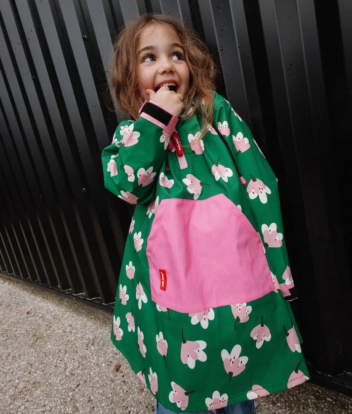 Hello Hossy Poncho - Garden Joy