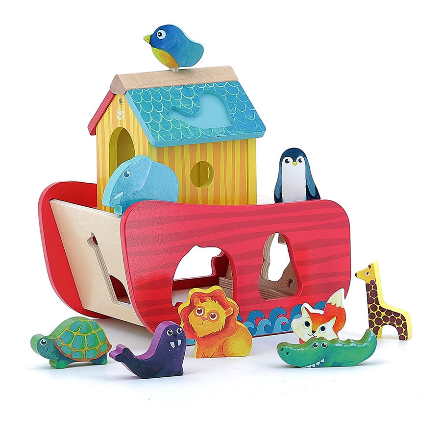Vilac® Shape Throwing Ark - Animals