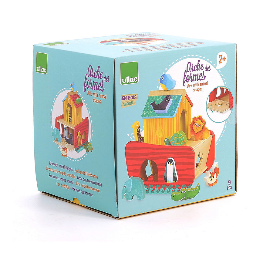 Vilac® Shape Throwing Ark - Animals