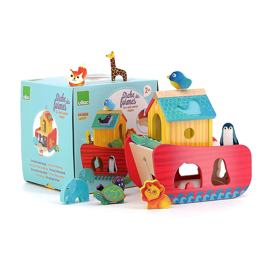 Vilac® Shape Throwing Ark - Animals