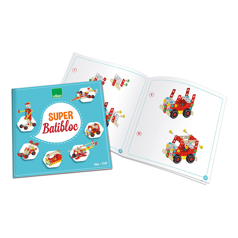 Vilac® Wooden construction toy - Super Batibloc