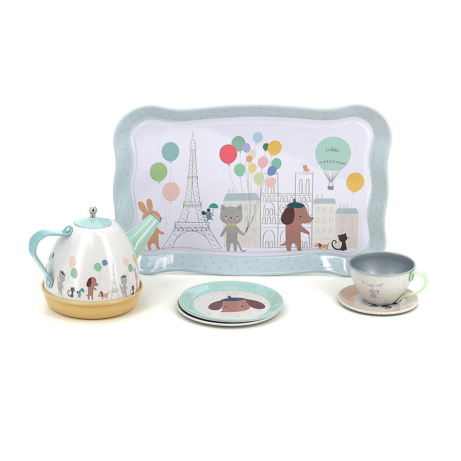 Vilac® Musical Tea Set - Dînette musicale La nature