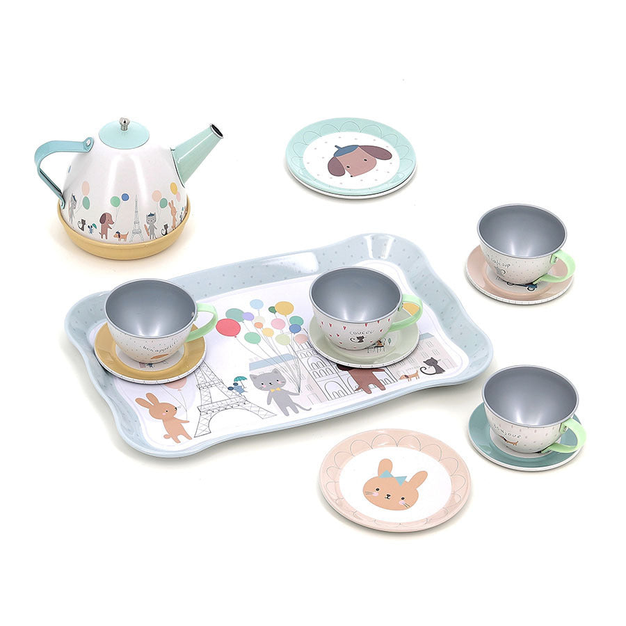 Vilac® Musical Tea Set - Dînette musicale La nature