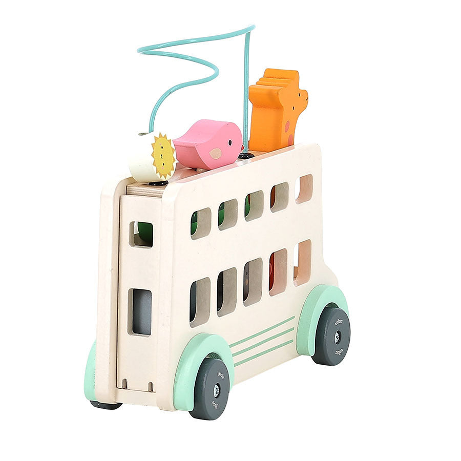 Vilac Fa készségfejlesztő játék – Bus’Animo állatos busz (Sarah Betz)