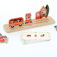 Vilac® Wooden logic game - Build the city