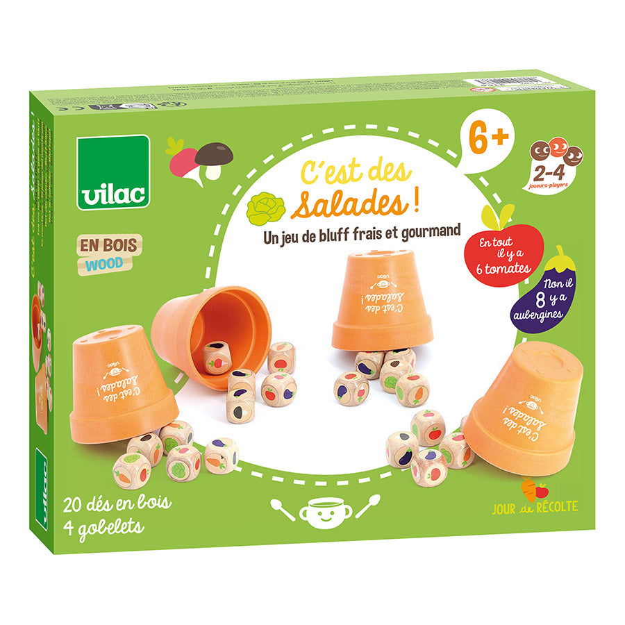 Vilac® “It’s Just Salad” Strategy, Bluff Game