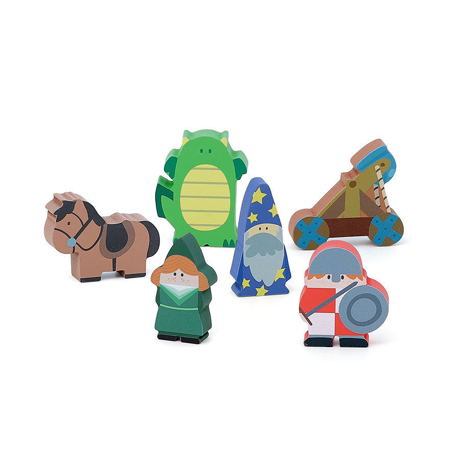 Vilac® Wooden toy+figures - My castle stories