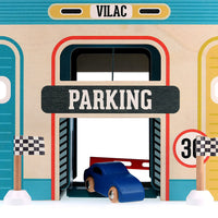 Vilac® Vintage wooden garage - Vilacity