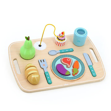 Vilac® Wooden activity toy - Dining tray