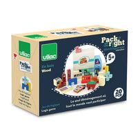 Vilac® Wooden logic game, Pack it right - Moving