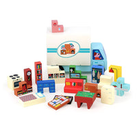 Vilac® Wooden logic game, Pack it right - Moving
