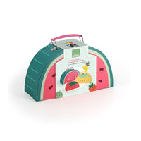 Vilac® Suitcase set of 3 - Les fruits gourmands