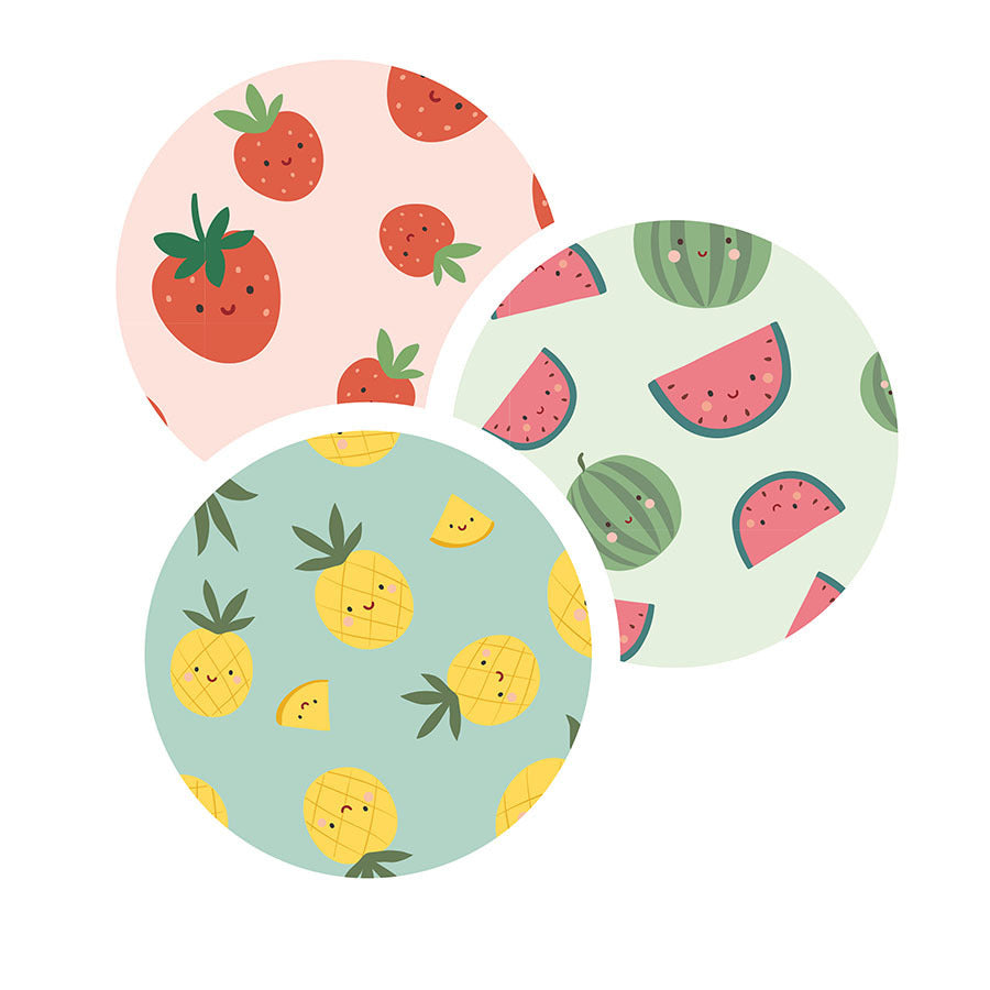 Vilac® Suitcase set of 3 - Les fruits gourmands