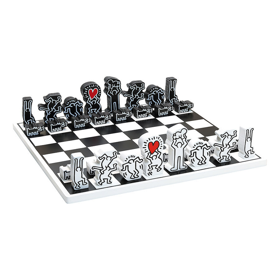 Vilac® Keith Haring chess set