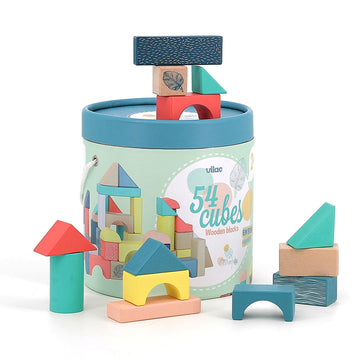 Vilac® Wooden Cube 54 pcs - Under the Canopy