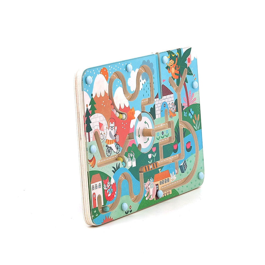 Vilac® Magnetic Wooden Maze - Funny Animals