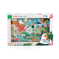 Vilac® Magnetic Wooden Maze - Funny Animals