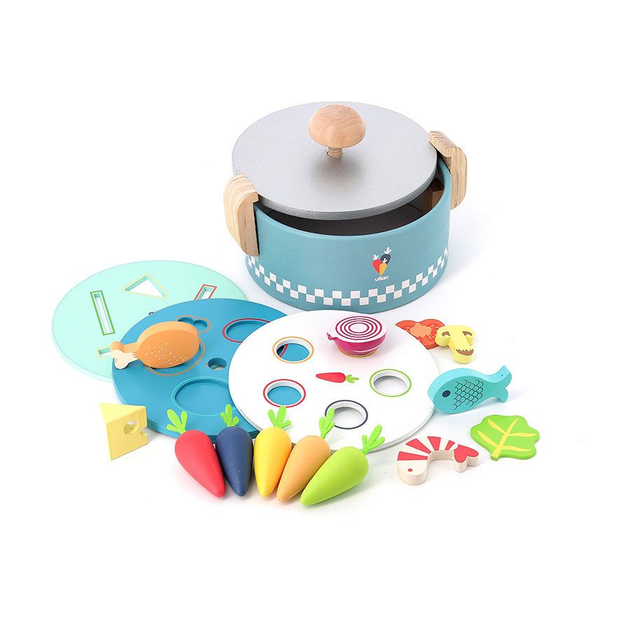 Vilac® Wood Game Cooking Set - Popotte Minus