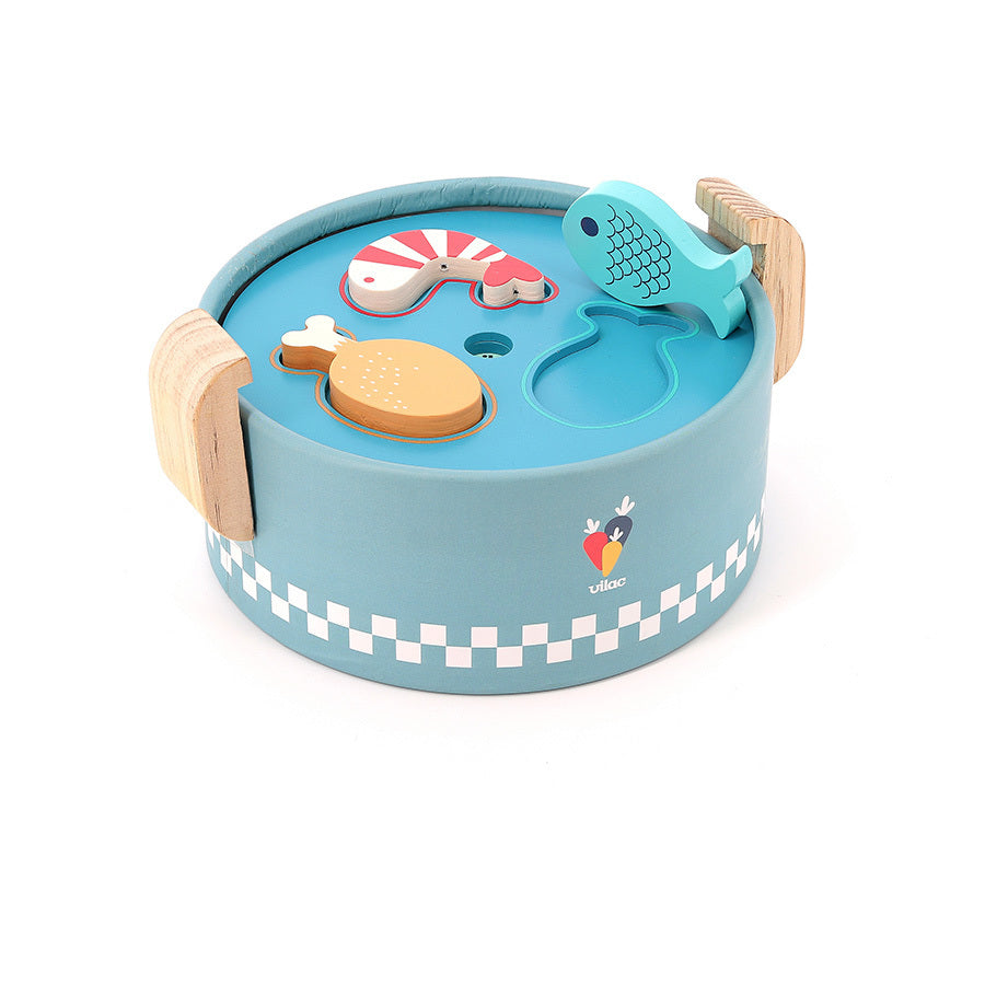 Vilac® Wood Game Cooking Set - Popotte Minus