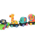 Vilac Colorful Wooden Animal Train - Andy Westface