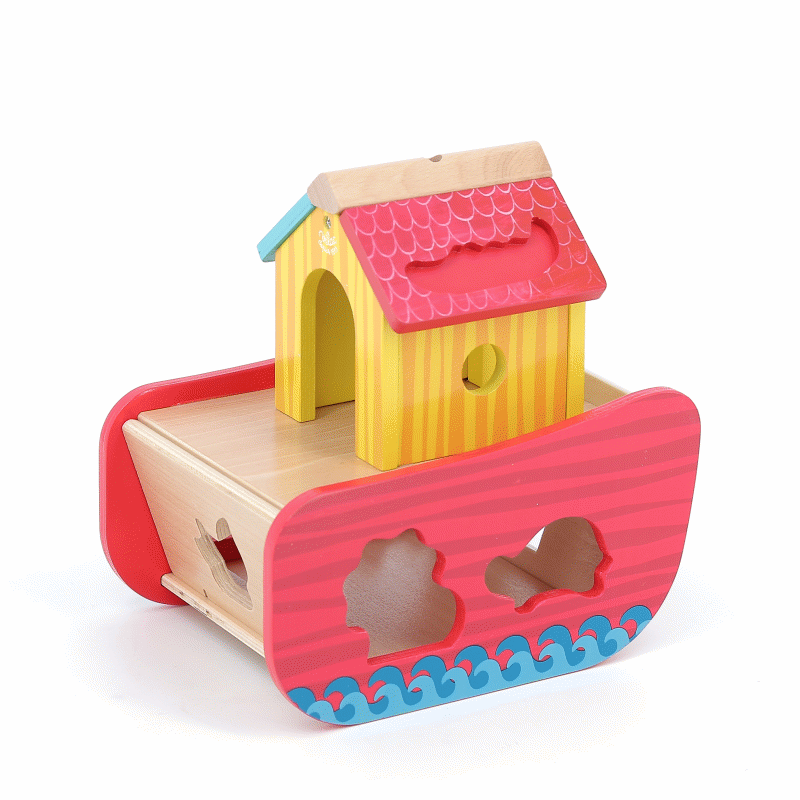 Vilac® Shape Throwing Ark - Animals
