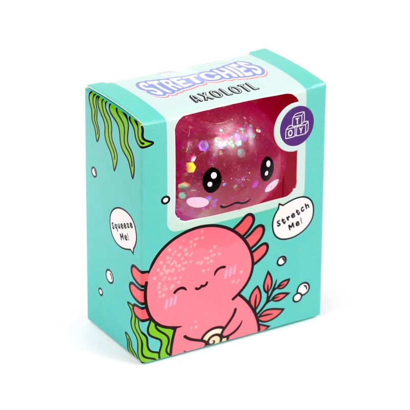 Puckator® Antistressz Játék - Glitteres Axolotl (Szalamandra) - Puckator - Apró kincsek - OduStore