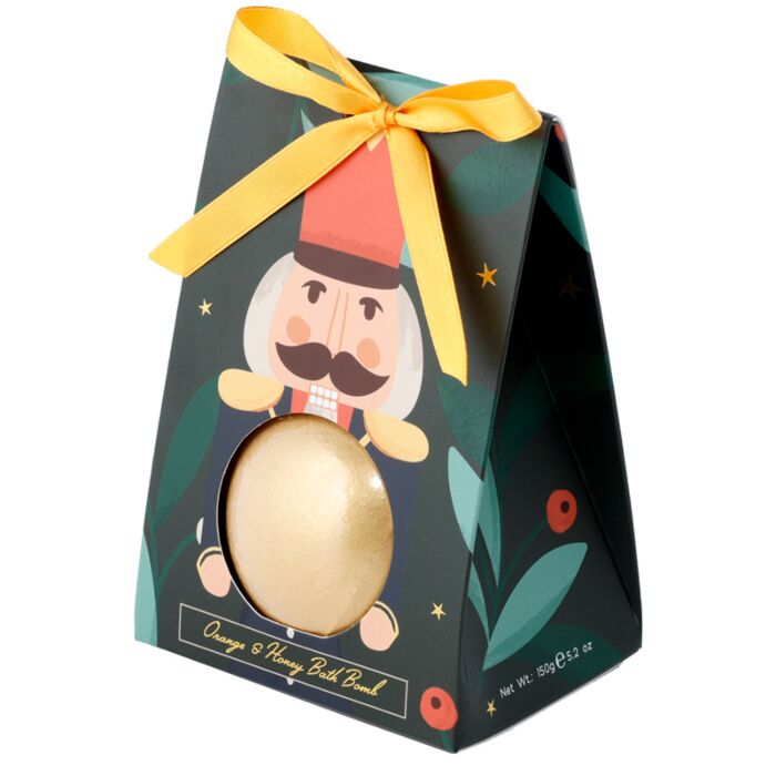Puckator® Fürdőbomba Díszcsomagolásban, Karácsonyi - Diótörő - Puckator - Fürdőbomba - OduStore